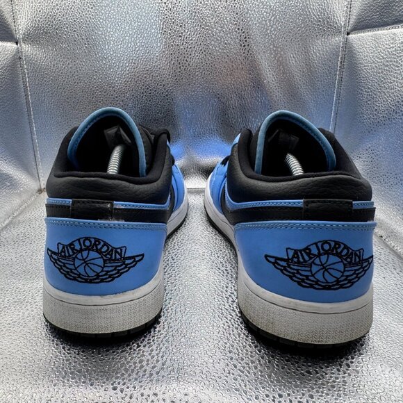 Size 11.5 Nike Air Jordan 1 Mens Blue‎ Black Lace-Up Athletic Sneaker 553558-403 main image 12